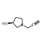 CAS#: 540787-77-7， [(3S)-3-Hydroxy-1-Pyrrolidinyl]Acetonitrile