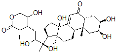 CAS#: 54082-42-7， 25,28-Di-Epi-Cyasterone