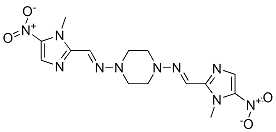 CAS#: 54093-05-9， 1,4-Bis[(1-Methyl-5-Nitro-1H-Imidazol-2-Yl)Methyleneamino]Piperazine