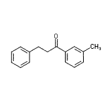 structure of CAS# 54095-43-1, 1-(3-Methylphenyl)-3-Phenyl-1-Propanone;3'-methyl-3-phenylpropiophenone