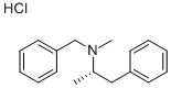 structure of CAS# 5411-22-3, (+)-Benzphetamine hydrochloride;N-Benzyl-N-Methyl-1-Phenyl-Propan-2-Amine Hydrochloride;Benzyl-Methyl-(1-Methyl-2-Phenyl-Ethyl)Amine Hydrochloride;N-Methyl-1-Phenyl-N-(Phenylmethyl)Propan-2-Amine Hydrochloride