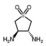 CAS#: 54126-19-1， (3R,4R)Tetrahydro-3,4-Thiophenediamine 1,1-Dioxide