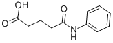 structure of CAS# 5414-99-3, 5-Oxo-5-(phenylamino)pentanoic acid;5-Keto-5-(Phenylamino)Valeric Acid;Cbkinase1_014720;Glutaranilic Acid