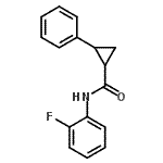 CAS#: 541544-20-1， N-(2-Fluorophenyl)-2-Phenylcyclopropanecarboxamide