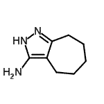 CAS#: 54162-24-2， 2,4,5,6,7,8-Hexahydrocyclohepta[c]Pyrazol-3-Amine