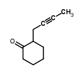 CAS#: 54166-48-2， 2-(2-Butyn-1-Yl)Cyclohexanone