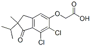 CAS#: 54197-01-2, (6,7-Dichloro-2-Isopropyl-2-Methyl-1-Oxoindan-5-Yl)Oxyacetic Acid