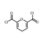 CAS 登录号：54281-62-8， 4H-吡喃-2,6-二甲酰氯