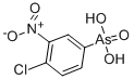 CAS 登录号：5430-08-0， (4-氯-3-硝基-苯基)砷酸