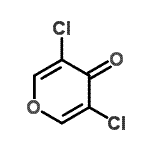 CAS 登录号：54302-87-3， 3,5-二氯-4H-吡喃-4-酮