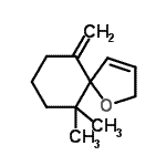 CAS#: 54345-69-6， 6,6-Dimethyl-10-Methylene-1-Oxaspiro[4.5]Dec-3-Ene