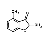 CAS#: 54365-76-3， 2,4-Dimethyl-1-Benzofuran-3(2H)-One