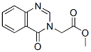 结构式 CAS# 54368-19-3, (4-氧代-4H-喹唑啉-3-基)-乙酸甲酯