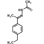 CAS 登录号：543717-11-9， N'-[(1E)-1-(4-乙基苯基)亚乙基]乙酰肼