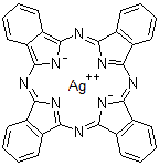 CAS#: 54388-56-6， [29H,31H-Phthalocyaninato(2-)-kappa<Sup>2</Sup>N<Sup>29</Sup>,N<Sup>31</Sup>]Silver