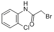 structure of CAS# 5439-11-2, N1-(2-Chlorophenyl)-2-Bromoacetamide;2-Bromo-N-(2-Chlorophenyl)Ethanamide;Spb 05477;Nsc15060