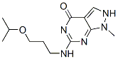 CAS#: 5444-66-6， 9-Methyl-3-(3-Propan-2-Yloxypropylamino)-2,4,8,9-Tetrazabicyclo[4.3.0] Nona-1,3,6-Trien-5-One