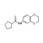 CAS#: 544415-79-4， N-(2,3-Dihydro-1,4-Benzodioxin-6-Yl)Cyclopentanecarboxamide