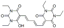 CAS 登录号：54444-01-8， 5-[5-(1,3-二乙基-1,2,3,4-四氢-6-羟基-2,4-二氧代-5-嘧啶基)戊-2,4-二烯亚基]-1,3-二乙基巴比妥酸