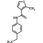 CAS#: 544440-37-1， N-(4-Ethylphenyl)-2-Methyl-3-Furamide