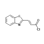 CAS#: 544705-56-8， (2E)-3-(1,3-Benzothiazol-2-Yl)Acryloyl Chloride