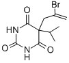 CAS 登录号：545-93-7， 5-(2-溴烯丙基)-5-异丙基巴比妥酸