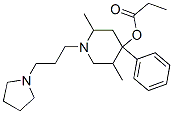 CAS#: 54521-98-1， 2,5-Dimethyl-4-Phenyl-4-Propionyloxy-1-[3-(1-Pyrrolidinyl)Propyl]Piperidine