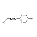 CAS#: 545421-84-9， 3-(5-Fluoro-2-Pyrimidinyl)-2-Propyn-1-Ol