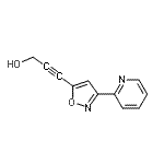CAS#: 545421-88-3， 3-[3-(2-Pyridinyl)-1,2-Oxazol-5-Yl]-2-Propyn-1-Ol