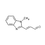 CAS#: 545424-53-1， (2E)-3-(1-Methyl-1H-Benzimidazol-2-Yl)Acrylaldehyde