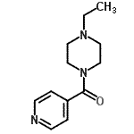 CAS#: 545437-72-7， (4-Ethyl-1-Piperazinyl)(4-Pyridinyl)Methanone