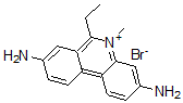 CAS#: 54546-19-9， 3,8-Diamino-6-ethyl-5-methylphenanthridinium bromide