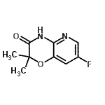 CAS#: 54590-42-0， 7-Fluoro-2,2-Dimethyl-2H-Pyrido[3,2-b][1,4]Oxazin-3(4H)-One