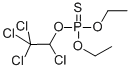 structure of CAS# 54593-83-8, Chlorethoxyfos;Diethoxy-(1,2,2,2-Tetrachloroethoxy)-Thioxo-Phosphorane;Diethoxy-(1,2,2,2-Tetrachloroethoxy)-Thioxophosphorane;Chloroethoxyfos