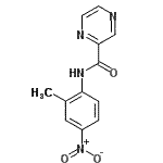 CAS#: 546072-02-0， N-(2-Methyl-4-Nitrophenyl)-2-Pyrazinecarboxamide