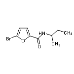 CAS#: 546091-17-2， 5-Bromo-N-Sec-Butyl-2-Furamide