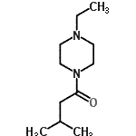 CAS#: 546109-11-9， 1-(4-Ethyl-1-Piperazinyl)-3-Methyl-1-Butanone