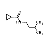 CAS#: 546116-33-0， N-(3-Methylbutyl)Cyclopropanecarboxamide
