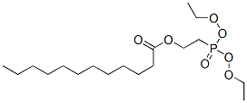 CAS 登录号：5463-13-8， 2-二乙氧基磷酰乙基月桂酸酯