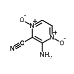 CAS#: 54632-16-5， 3-Amino-2-Pyrazinecarbonitrile 1,4-Dioxide