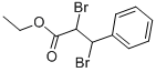 structure of CAS# 5464-70-0, Ethyl 2,3-Dibromo-3-Phenylpropionate;Ethyl 2,3-Dibromo-3-Phenyl-Propanoate;2,3-Dibromo-3-Phenylpropanoic Acid Ethyl Ester;2,3-Dibromo-3-Phenyl-Propionic Acid Ethyl Ester
