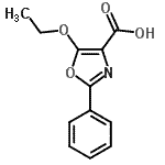 CAS#: 54644-12-1， 5-Ethoxy-2-Phenyl-1,3-Oxazole-4-Carboxylic Acid