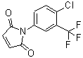 CAS 登录号：54647-10-8， 1-(4-氯-3-三氟甲基-苯基)-吡咯-2,5-二酮