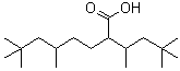 structure of CAS# 54680-48-7, Isostearic Acid;5,7,7-Trimethyl-2-(1,3,3-Trimethylbutyl)Octanoic Acid;5,7,7-Trimethyl-2-(1,3,3-Trimethylbutyl)Caprylic Acid;2-(4,4-Dimethylpentan-2-Yl)-5,7,7-Trimethyl-Octanoic Acid