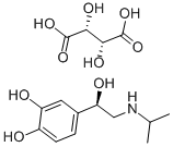 CAS#: 54750-10-6， (-)-Isoproterenol (+)-Bitartrate Salt