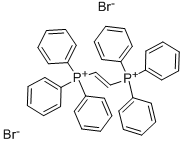 structure of CAS# 54770-27-3, 1,2-Vinylenebis(Triphenylphosphonium Bromide);Triphenyl-[(E)-2-Triphenylphosphaniumylvinyl]Phosphonium Dibromide;1,2-Vinylenebis(Triphenylphosphonium) Dibromide