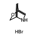 structure of CAS# 547716-11-0, 2-Oxa-5-Azabicyclo[2.2.1]Heptane Hydrobromide (1:1)
