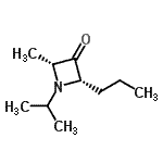 CAS#: 547753-67-3， (2R,4S)-1-Isopropyl-2-Methyl-4-Propyl-3-Azetidinone