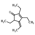 CAS#: 547766-52-9， (4E)-2,3,5-Triethyl-4-Ethylidene-2-Cyclopenten-1-One