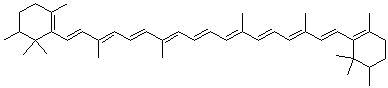 CAS#: 54783-68-5， 5,5-Dimethyl-beta-Carotene